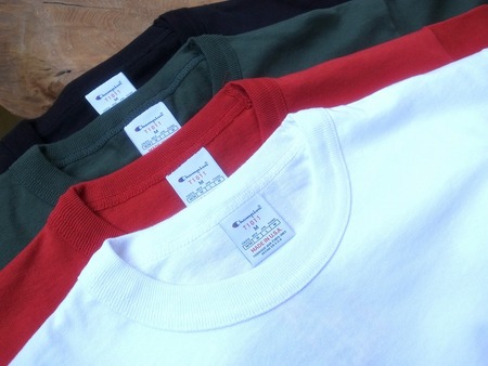 Champion US  T-SHIRTホワイト C5-B301