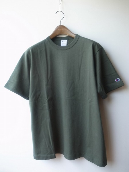 Champion US  T-SHIRT モスグリーン C5-B301