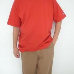 Champion US  T-SHIRTカーディナル C5-B301