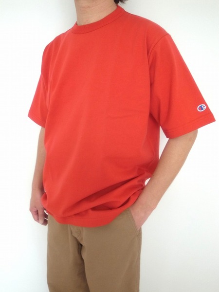 Champion US  T-SHIRTカーディナル C5-B301