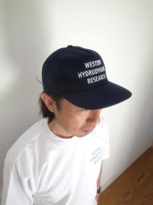 WESTERN HYDRODYNAMIC RESERCH PROMO HAT NAVY×WHITE