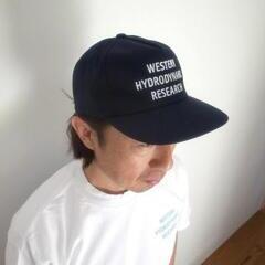 WESTERN HYDRODYNAMIC RESERCH PROMO HAT NAVY×WHITE