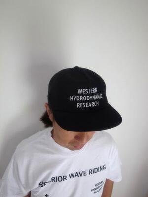 WESTERN HYDRODYNAMIC RESERCH PROMO HAT BLACK×WHITE