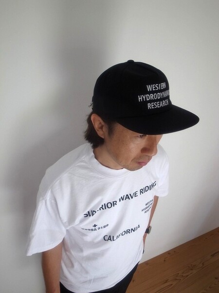 WESTERN HYDRODYNAMIC RESERCH PROMO HAT BLACK×WHITE