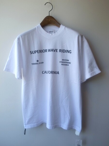 WESTERN HYDRODYNAMIC RESERCH YUCCA S/S TEE  WHITE
