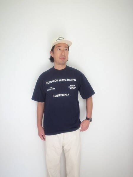 WESTERN HYDRODYNAMIC RESERCH YUCCA S/S TEE NAVY