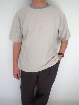 WALLA WALLA SPORT RIDGE LOOSE TEE  PALE GREY/H.GRE