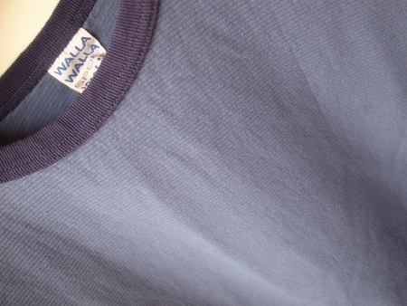 WALLA WALLA SPORT RIDGE LOOSE TEE  NAVY/NAVY