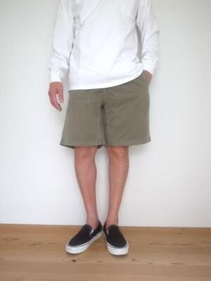 Gramicci G-SHORTS PIGMENT DYED HERB PIGMENT