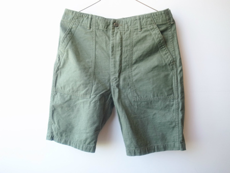 orslow US ARMY FATIGUE SHORTS GREEN