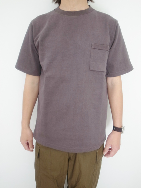 Jackman Dotume Poket T-shirt  GUNMETAL