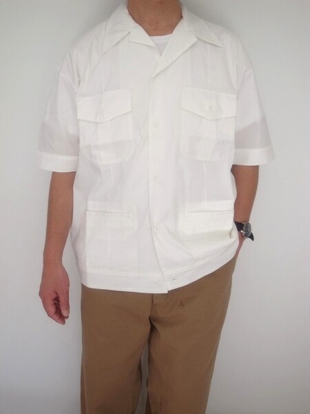 GOLDENMILLS INC USN OFFICER SHIRT WHITE