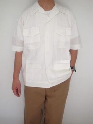 GOLDENMILLS INC USN OFFICER SHIRT WHITE