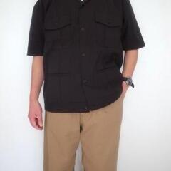 GOLDENMILLS INC USN OFFICER SHIRT BLACK