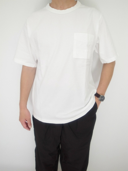 Jackman Poket T-shirt  JM5327 White