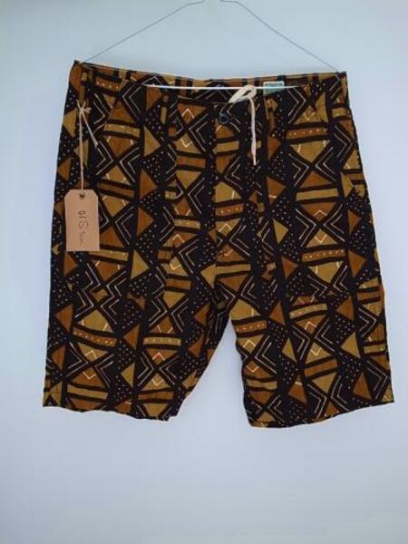 orslow メンズ FATIGUE EASY SHORTS  AFRICA PRINT