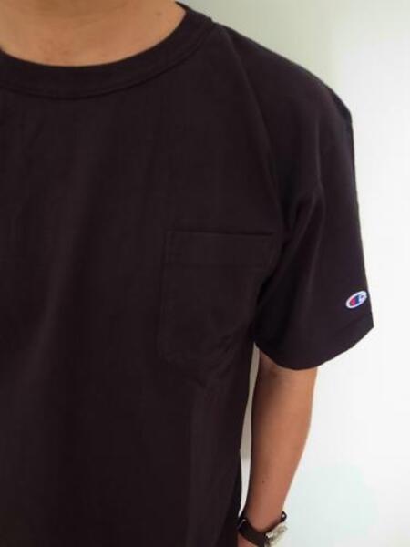 Champion US POKET T-SHIRT BLACK