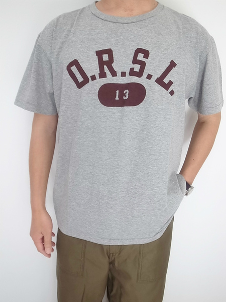 Orsow T-SHIRT O.R.S.L 13PRINT HEATHER GRAY