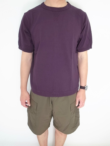 Jackman RIB TSHIRT (ジャックマン)JM5632 DARKPURPLE