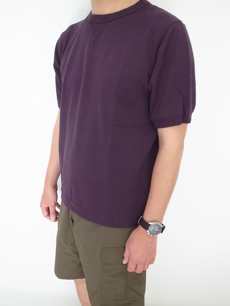 Jackman RIB TSHIRT (ジャックマン)JM5632 DARKPURPLE