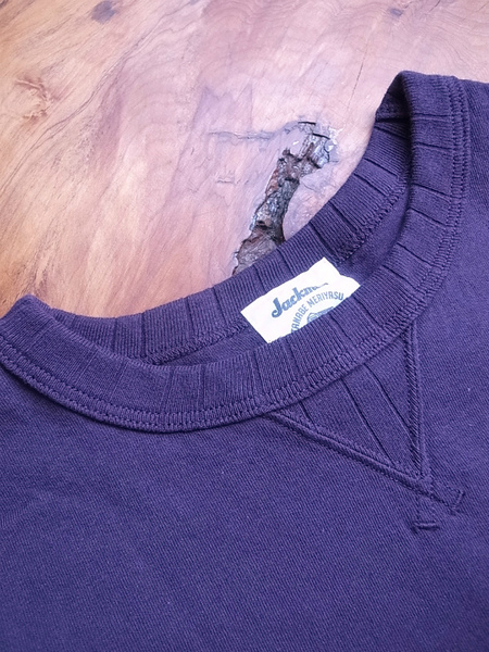 Jackman RIB TSHIRT (ジャックマン)JM5632 DARKPURPLE