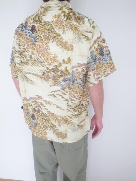 orslow HAWAIAN SHIRT YELLOW
