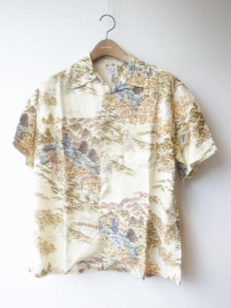 orslow HAWAIAN SHIRT YELLOW