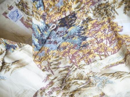 orslow HAWAIAN SHIRT YELLOW