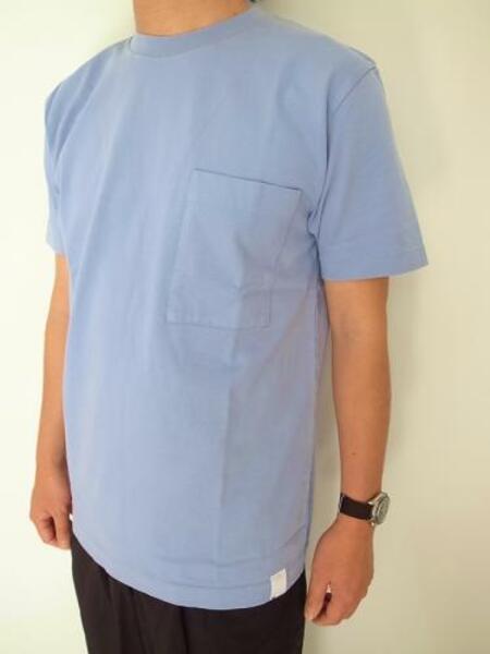 BETTER AMERICAN COTTON S/S T-SHIRT SAXGRAY