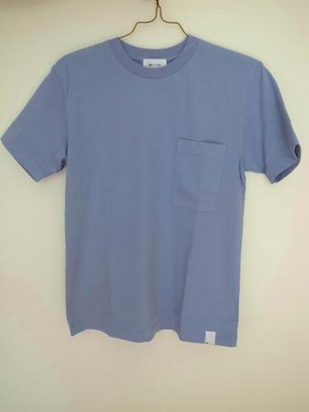 BETTER AMERICAN COTTON S/S T-SHIRT SAXGRAY