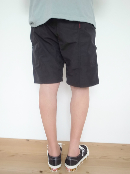 GRAMICCI SHELL GEAR SHORTS BLACK (グラミチ)