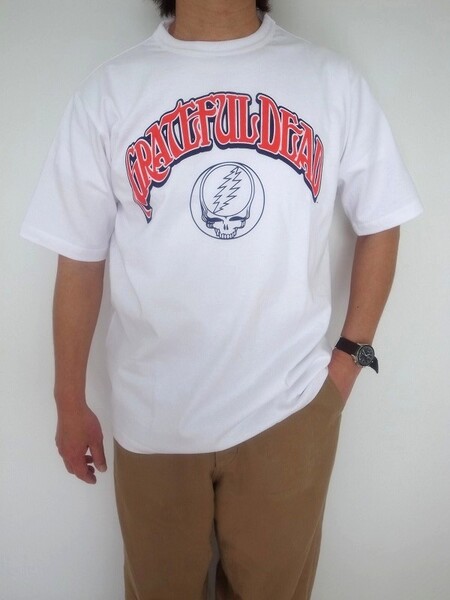 Champion US  T-SHIRT×Grateful Dead WHITE