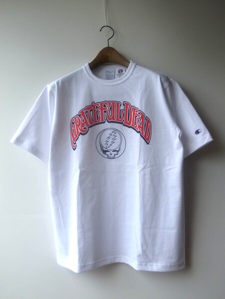 Champion US  T-SHIRT×Grateful Dead WHITE