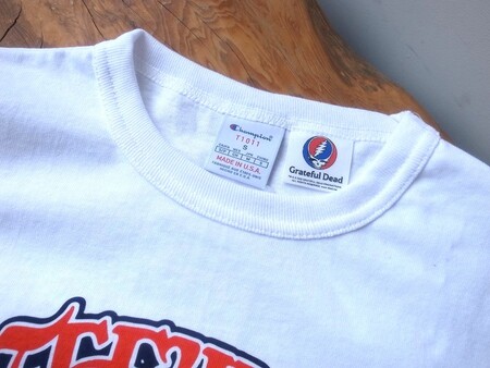Champion US  T-SHIRT×Grateful Dead WHITE