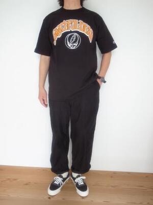 Champion US  T-SHIRT×Grateful Dead BLACK