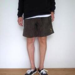 WILD THINGS SUMMER CORD SHORTS MOSS GREEN