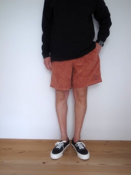 WILD THINGS SUMMER CORD SHORTS RED WOOD