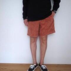 WILD THINGS SUMMER CORD SHORTS RED WOOD