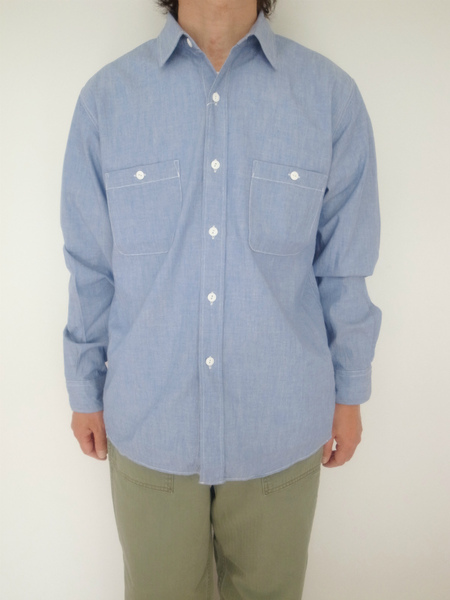 Manual Alphabet VINTAGE CHAMBRAY WORK SHIRTS