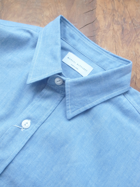 Manual Alphabet VINTAGE CHAMBRAY WORK SHIRTS