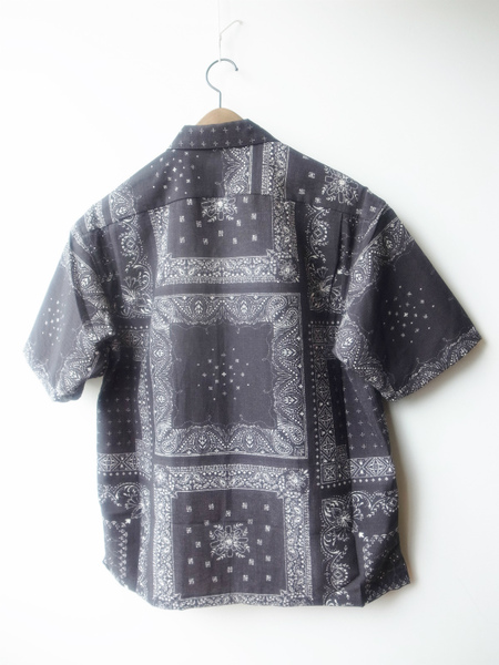 THE NORTH FACE S/S Aloha Vent Shirt バンダナリニューアルブラック