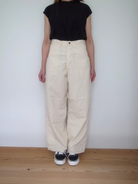 orslow WIDE FIT 30'S PAINTER PANTS ECRU