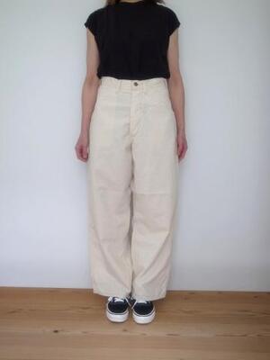 orslow WIDE FIT 30'S PAINTER PANTS ECRU