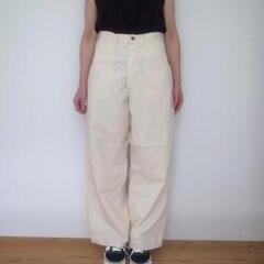 orslow WIDE FIT 30'S PAINTER PANTS ECRU