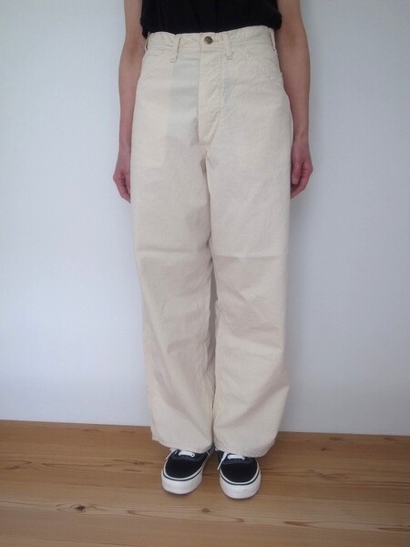 orslow WIDE FIT 30'S PAINTER PANTS ECRU