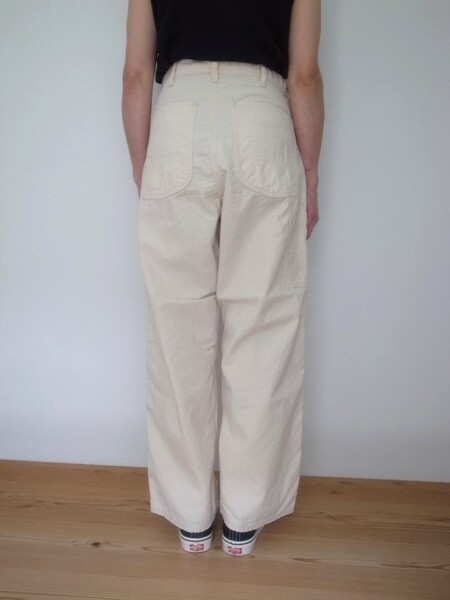 orslow WIDE FIT 30'S PAINTER PANTS ECRU