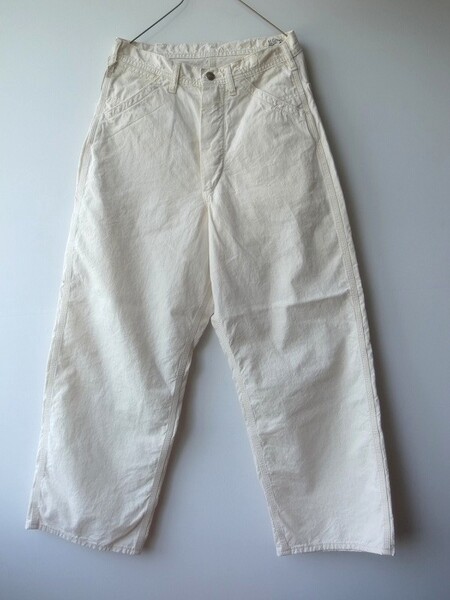 orslow WIDE FIT 30'S PAINTER PANTS ECRU