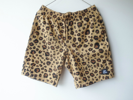 WILD THINGS PRINT BASE SHORTS LEOPARD