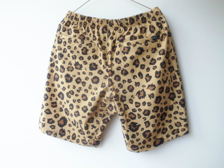 WILD THINGS PRINT BASE SHORTS LEOPARD