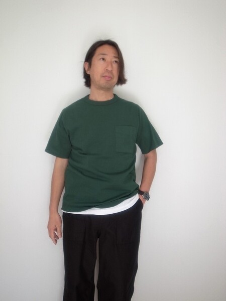Jackman Poket T-shirt  JM5534 Green